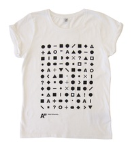Naisten t-paita, geometrinen